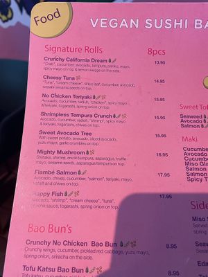   at Vegan Sushi Bar - Downtown in Amsterdam