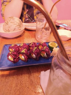 Chessy Tuna at Vegan Sushi Bar - Downtown in Amsterdam