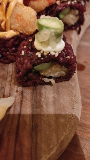 Mighty mushroom at Vegan Sushi Bar - Downtown in Amsterdam