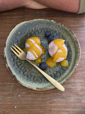 Mango mochis  at Vegan Sushi Bar - Downtown in Amsterdam