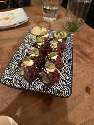 Mushroom magic  at Vegan Sushi Bar - Downtown in Amsterdam