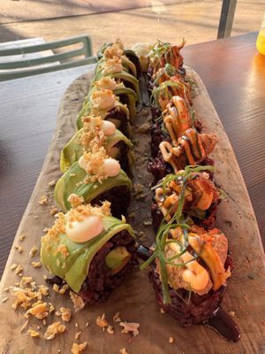 Sushi  at Vegan Sushi Bar - Downtown in Amsterdam