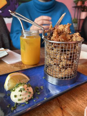 Crunchy wings  at Vegan Sushi Bar - Downtown in Amsterdam