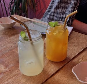 Ice tea  at Vegan Sushi Bar - Downtown in Amsterdam