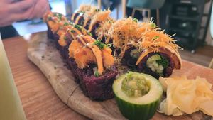  at Vegan Sushi Bar - Downtown in Amsterdam