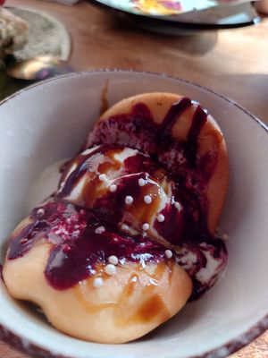 Sweet Bao Bun at Vegan Sushi Bar - Downtown in Amsterdam