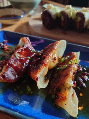 Gyoza at Vegan Sushi Bar - Downtown in Amsterdam