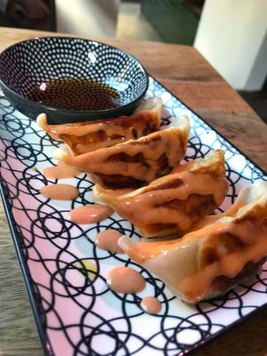 Gyoza at Vegan Sushi Bar - Downtown in Amsterdam