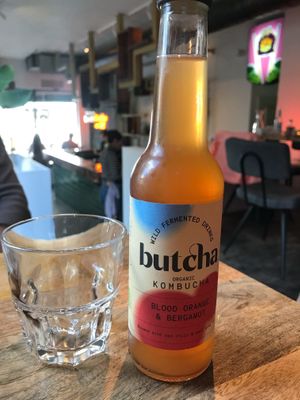 Kombucha at Vegan Sushi Bar - Downtown in Amsterdam