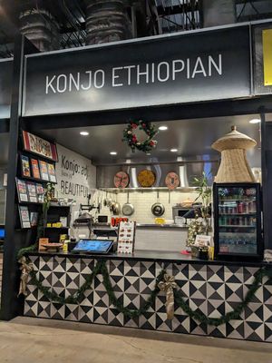 Restaurant at Konjo Ethiopian Food in Edgewater