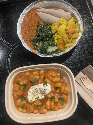   at Konjo Ethiopian Food in Edgewater