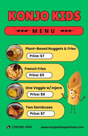  at Konjo Ethiopian Food in Edgewater