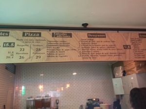 El menú at Herbívoro- Chapinero in Bogota