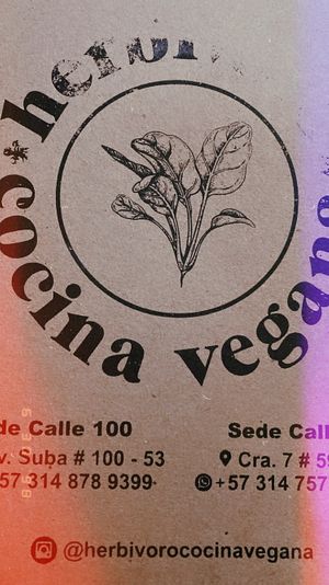  at Herbívoro- Chapinero in Bogota