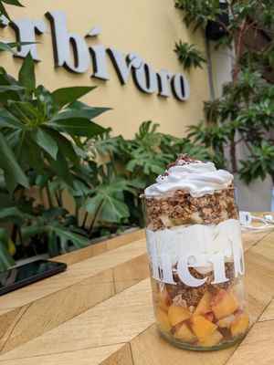 Parfait at Herbívoro- Chapinero in Bogota