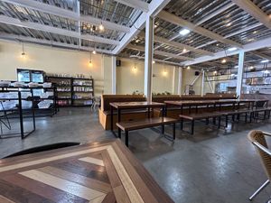 Interior #Veganuary at Herbívoro- Chapinero in Bogota