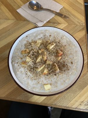 Oat meal  at Herbívoro- Chapinero in Bogota