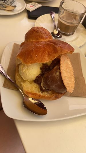   at Comis Ice Cafe in Catania