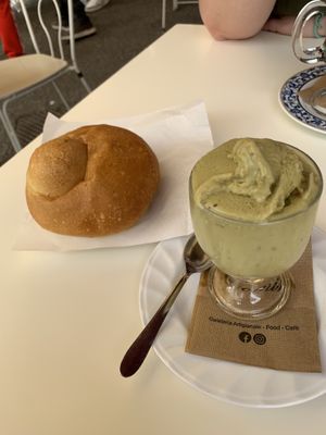   at Comis Ice Cafe in Catania