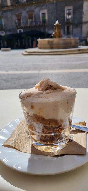 Granita vegano at Comis Ice Cafe in Catania