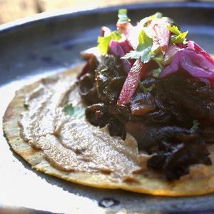Lomo tacos with apple slaw & chipotle cashew crema at TUME in Orlando