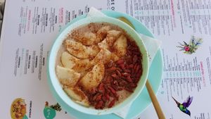 Perfect Date Porridge at Café Fino in Carvoeiro