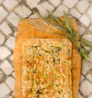 Foccacia at Harvest Kitchen & Bar in Quarteira