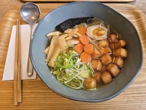 Ramen Shio Yuzu, végétarien at Aoyama in Lille
