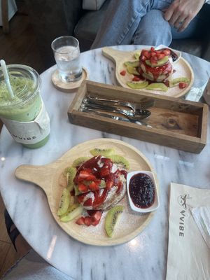   at VIBE Coffee & Plant-Based Food in Bangkok