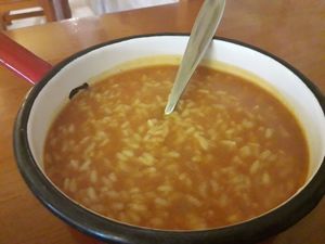 Arroz de Tomate at Refugio in Vila Real