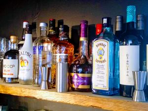 Fully licensed, all day, every day. We have a selection of vegan wine, beer & spirits and maybe even a cheeky cocktail... at Daisy's  in Torquay