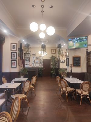 Inside at The Vegan Brasserie in South West London