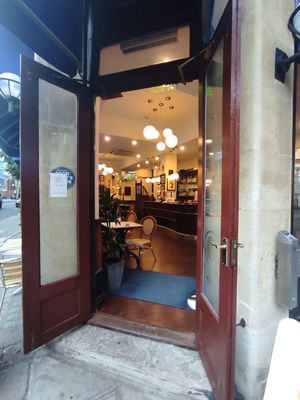 Entrance at The Vegan Brasserie in South West London