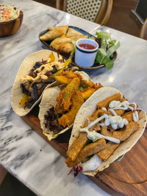   at The Vegan Brasserie in South West London