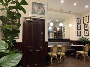   at The Vegan Brasserie in South West London