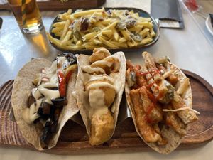   at The Vegan Brasserie in South West London