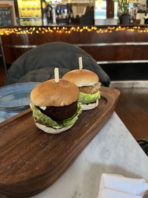   at The Vegan Brasserie in South West London