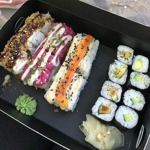 sushi for takeaway  at Very Very Veggie Vegan Sushi in Hamburg