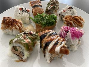   at Very Very Veggie Vegan Sushi in Hamburg