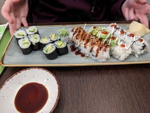 Deluxe Teller at Very Very Veggie Vegan Sushi in Hamburg