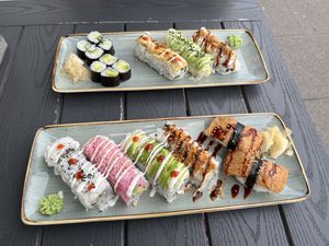 Grand Menu 2 (front) & Vegan Cheese Menu  at Very Very Veggie Vegan Sushi in Hamburg