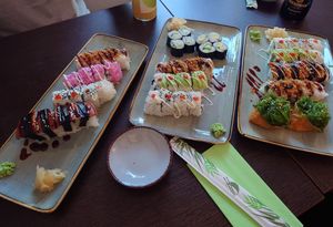 Sushi Menüs at Very Very Veggie Vegan Sushi in Hamburg