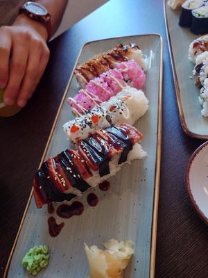 Combi Schinken Menü at Very Very Veggie Vegan Sushi in Hamburg