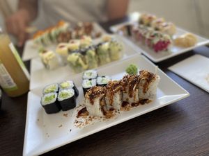 Sushi at Very Very Veggie Vegan Sushi in Hamburg