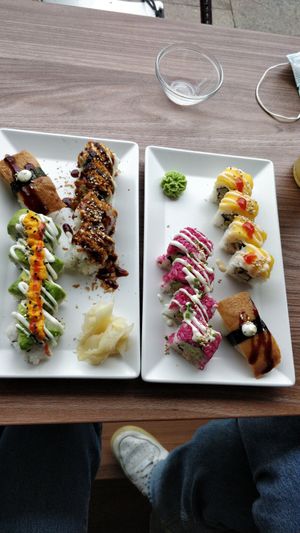 Amazing sushi!! at Very Very Veggie Vegan Sushi in Hamburg