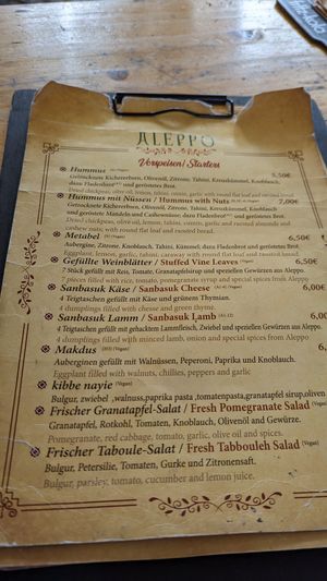  at Aleppo Supper Club in Berlin