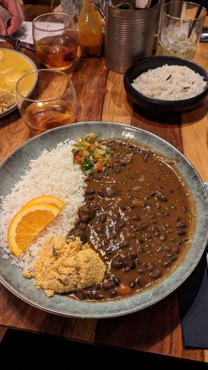 feijoada vegan (€13.8) at Tapiocaria in Berlin