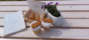 Morning coffee stop 🌱 at Be Kind The Vegan Coffee Caravan in Hayle