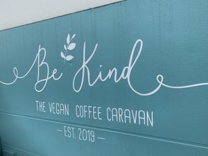   at Be Kind The Vegan Coffee Caravan in Hayle