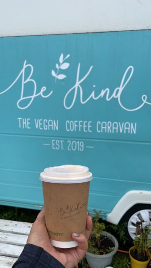   at Be Kind The Vegan Coffee Caravan in Hayle